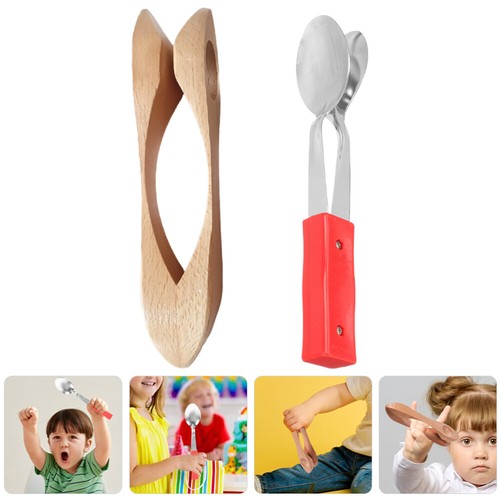 2 Pcs Music Spoon Instrument Spoons Musical Wooden eBay