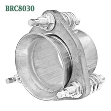 2 1/4" Semi Direct Fit Exhaust Flared Y Pipe Triangle Flange Repair Kit for GMC