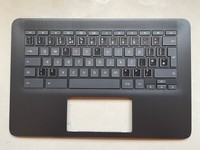 Hp Chromebook 14 G6 L90460-031 Englisch Uk Cover Handauflage Tastatur Neu