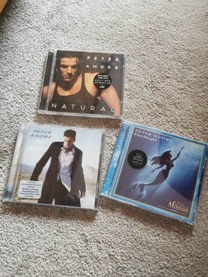 Peter Andre Album bundle - Natural & Time Plus Single Kiss The Girl