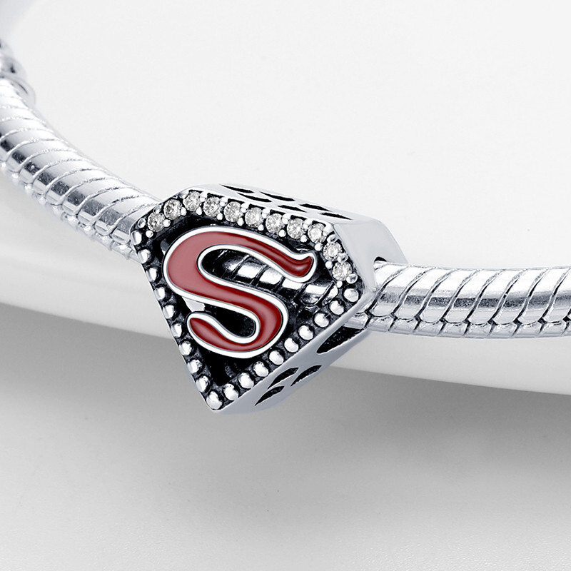 Super Man Dad Husband Son Charm Genuine Sterling Silver 925 Wife Mum Sister Gift