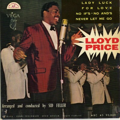 LLOYD PRICE &amp; HIS ORCHESTRA Lady Luck&frasl;Never Let Me Go 7IN 1960 NORTHERN  VG++ | eBay