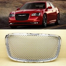 Front Grille Chrome Bentley Type For Chrysler 300 300c 300s 2015-2019