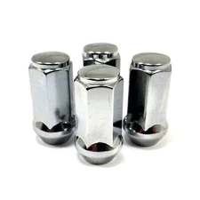 4x Mr Lugnut 14x1.50 Acorn/Bulge Chrome Closed End Conical XL 3/4 Hex 1.90"