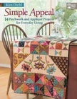 Simple Appeal: 14 Patchwork and Appliqué Projects for Everyday Living, Diehl, Ki