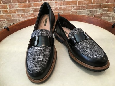 raisie arlie leather loafers