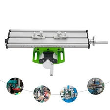 Cross Slide Drill Press Bench Axis Mill Machine Work Table Compound Vise Vice