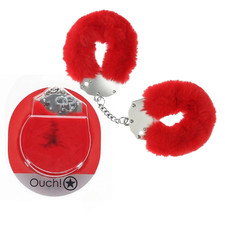 Slave Wrist Cuff Fluffy Adjustable Handcuffs BDSM Kink Sexual Play Adult Sex Toy