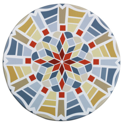 WENKO Spann-Tischdecke in Mosaikoptik