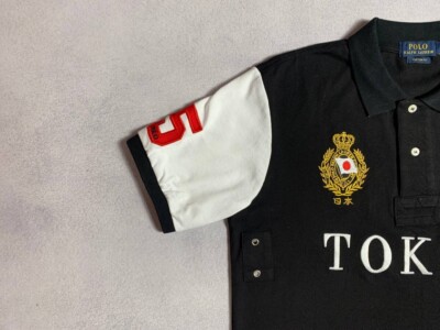 Polo Ralph Lauren Rare Polo T-Shirt Tokyo #5 Big Pony Luxury PRL