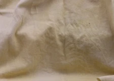 Boston Cream  HAND DYED RUG HOOKING WOOL over 1/8 yard  cream yellow Spotted Cur