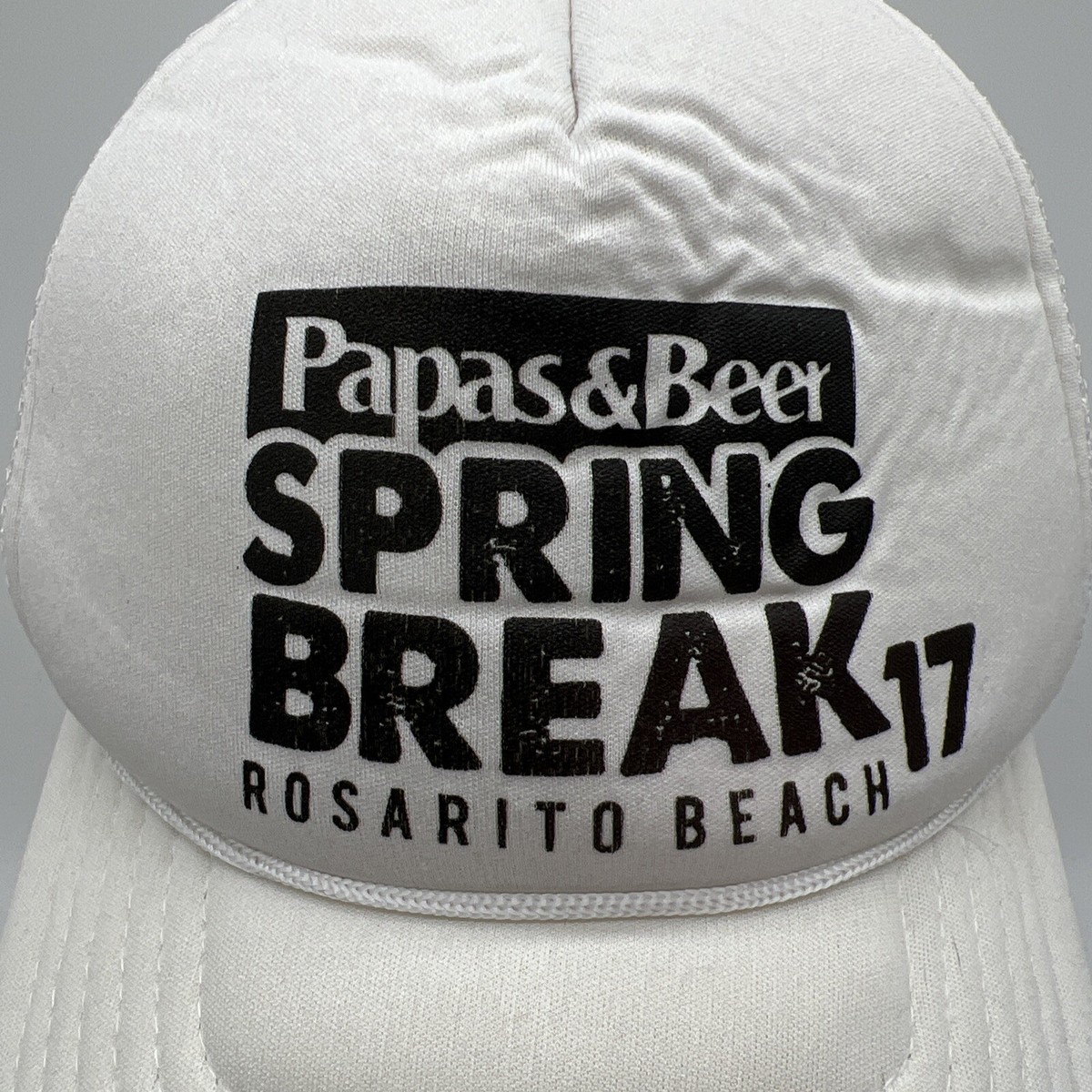 Papas & Beer Spring Break 17 Rosarito Beach Adult Trucker Hat Cap