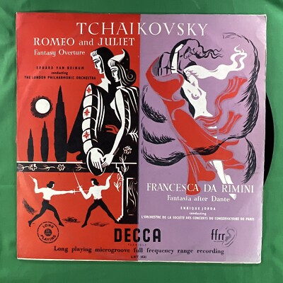 Tchaikovsky Romeo And Juliet Fantasy Overture LPO Eduard Van Beinum O/G