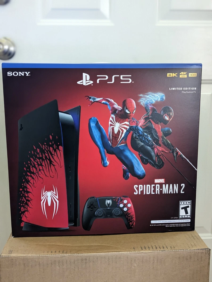  PlayStation 5 Console – Marvel's Spider-Man 2 Limited Edition  Bundle : Video Games