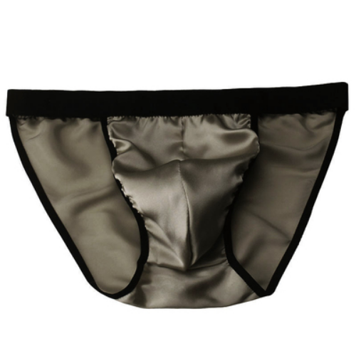 Sexy Men's Shiny Ice Silk Bikini Briefs Underwear Half Rear Skimpy Bottoms Hipster Pants Mu105 M L Xl 6 Colors Available Sexy Men's Shiny Ice Silk Bikini Briefs Underwear Half Rear Skimpy Bottoms Hipster Pants Mu105 M L Xl 6 Colors Available
