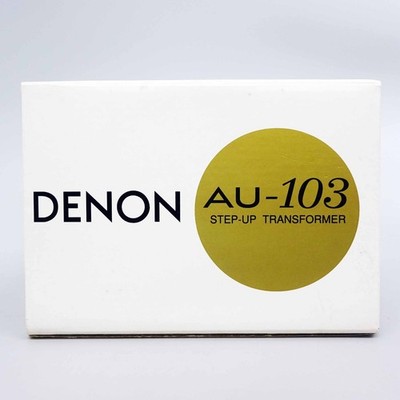 DENON AU-103 Step-Up Transformer for MC Cartridge Phono Audio