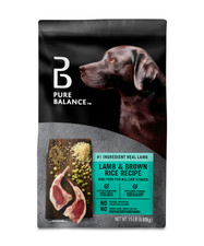 Lamb Brown Rice Recipe Dry Dog Food, 15 lbs