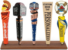 Beer Tap Handle Display with 5 Beer Tap Only Holder