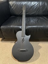Enya Nova Go SP1 Carbon Fiber Electro-Acoustic Guitar with Bluetooth, Black