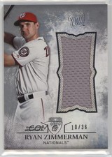 2015 Topps Triple Threads Unity Single Jumbo Relics /36 Ryan Zimmerman 01ck