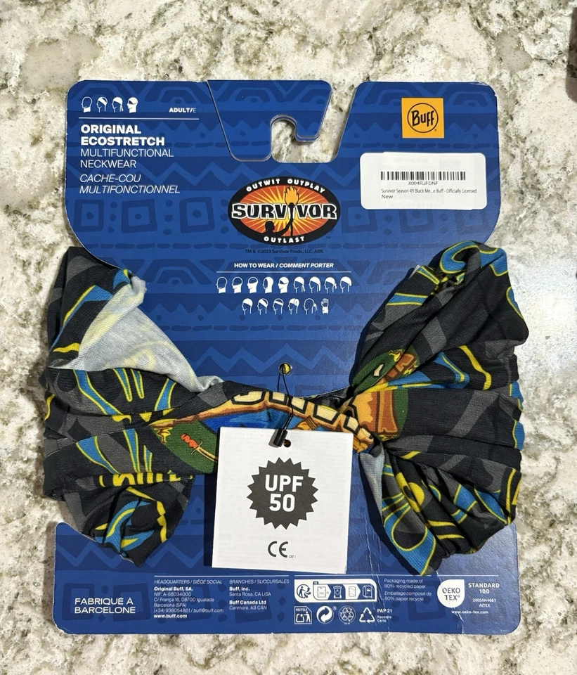 Survivor 49 Merge Tribe Buff nuevo en tarjeta Foto 2 de 4