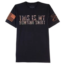 Grunt Style Realtree Edge This Is My Hunting Shirt T-Shirt - Black