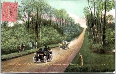 AUTO - Circuit de la Sarthe, Abfahrt nach Berfay