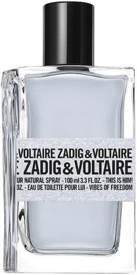 ZADIG & VOLTAIRE THIS IS HIM! VIBES OF FREEDOM EDT 100ML WODA TOALETOWA