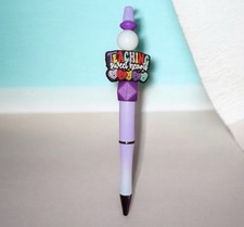   Teaching Sweethearts  Handmade Hand Beaded Pen Perfect For Teacher Appreciate