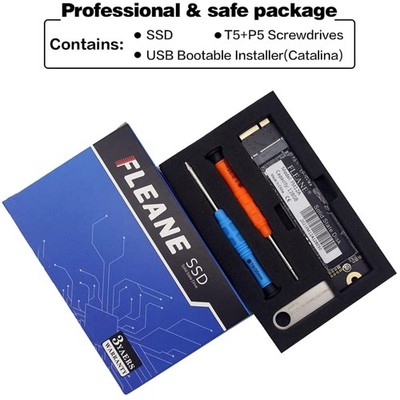 512GB SSD for MacBook Air A1465 A1466 w/ USB Flash Drive