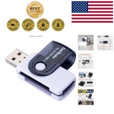 Travel-Friendly 3-Pack USB SD Card Readers - Durable Dust Resistant Design