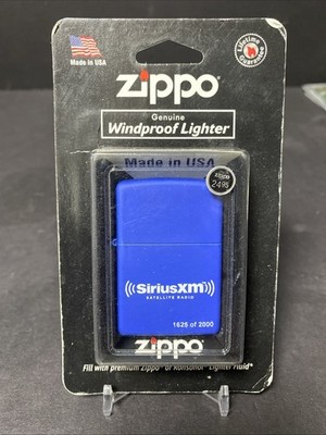 Sirius XM Limited Numbered  #1130 Zippo Lighter New In Blister Pack Card Hanger