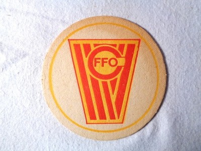 Bierdeckel, Bierfilz, DDR Fußballliga, FC Vorwärts Frankfurt (Oder)