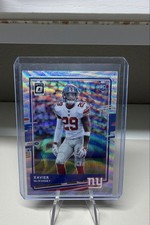 2020 Panini Donruss Optic - Rookies Xavier McKinney #121 Wave Prizm /199 (RC)