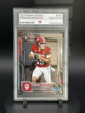 2025 Bowman Chrome U #109 Fernando Mendoza, Indiana GEM MINT PTA 10 🔥