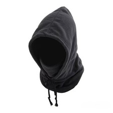 Unisex Winter Balaclava Knit Hood - Windproof Mask with Drawstring, WARM CAP