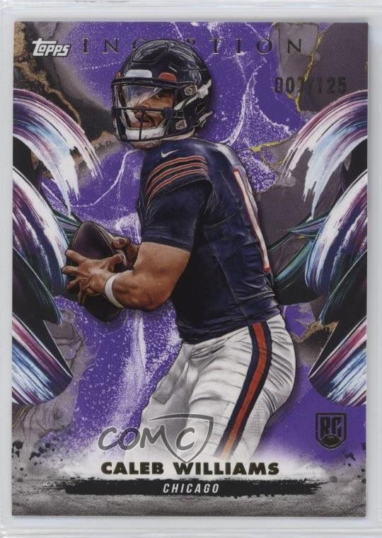 2024 Topps Inception Purple /125 Caleb Williams #157 Rookie RC