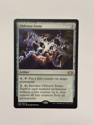 Oblivion Stone Double Masters Magic the Gathering Card