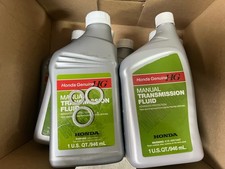 Honda Acura Pack Of 2-quarts Manual Transmission Fluid Genuine 08798-9031
