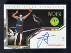5/5 ≈1/1 2019-20 Panini Noir Nikola Jokic Holo Gold Freeze Frame Signatures Auto