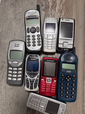 Retro Handy Sammlung / Nokia / Siemens / Sony Ericsson Konvolut 8 Stück