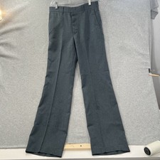 VTG Levi's Menswear Action Slacks Sta-Prest Gray Dress Pant Trouser 31x34