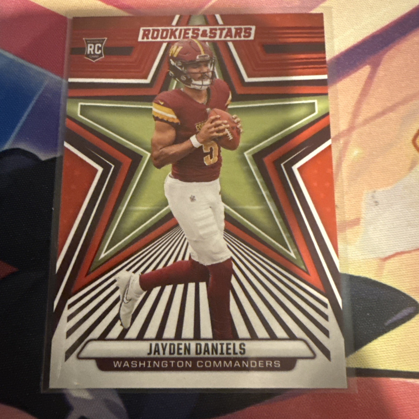 2024 Panini Rookies & Stars #148 Jayden Daniels Red (RC)