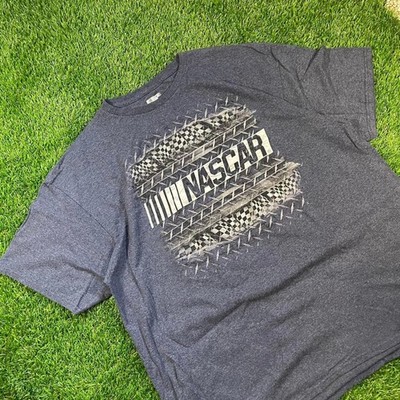 Grey NASCAR 2017 US Race Schedule graphic racing tee (2XL) 