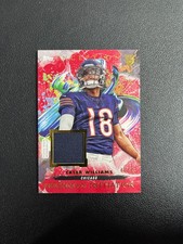 2024 Topps Inception Caleb Williams Rc Freshman Initiation Relic 40/75 BJJO