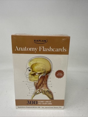 Anatomy Flashcards: 300 Flashcards with Anatomically Precise Drawings .. 5th Ed