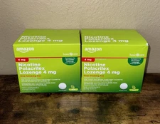 2 - Nicotine Polacrilex Lozenges 4 mg, Mint Flavor 144ct   *exp 12/26 or 7/27!*