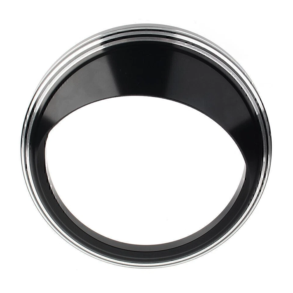 Para Harley Road Glide 5" Velocímetro Calibre Bisel Cubiertas Ajuste Anillo Visera Foto 4 de 4