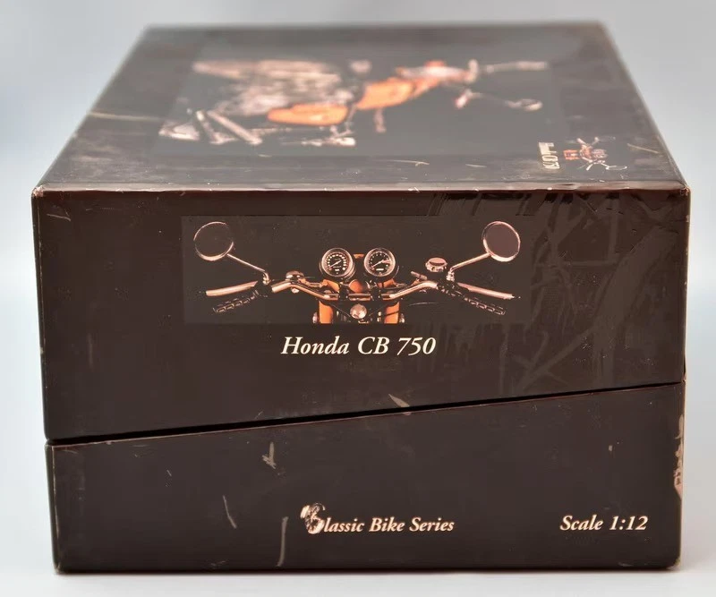 Mini Champs HONDA CB750 Candy Gold 1/12 Classic Bike Series No.17 - Image 2 of 4