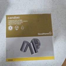 Candiac Stainless Steel Mains-powered LED  Double Wall light 380lm - Free Post